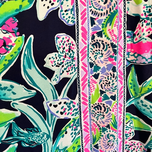 Lilly Pulitzer long sleeve Maxi in Sway This Way print NWT XXS (could fit XS). - Picture 3 of 7